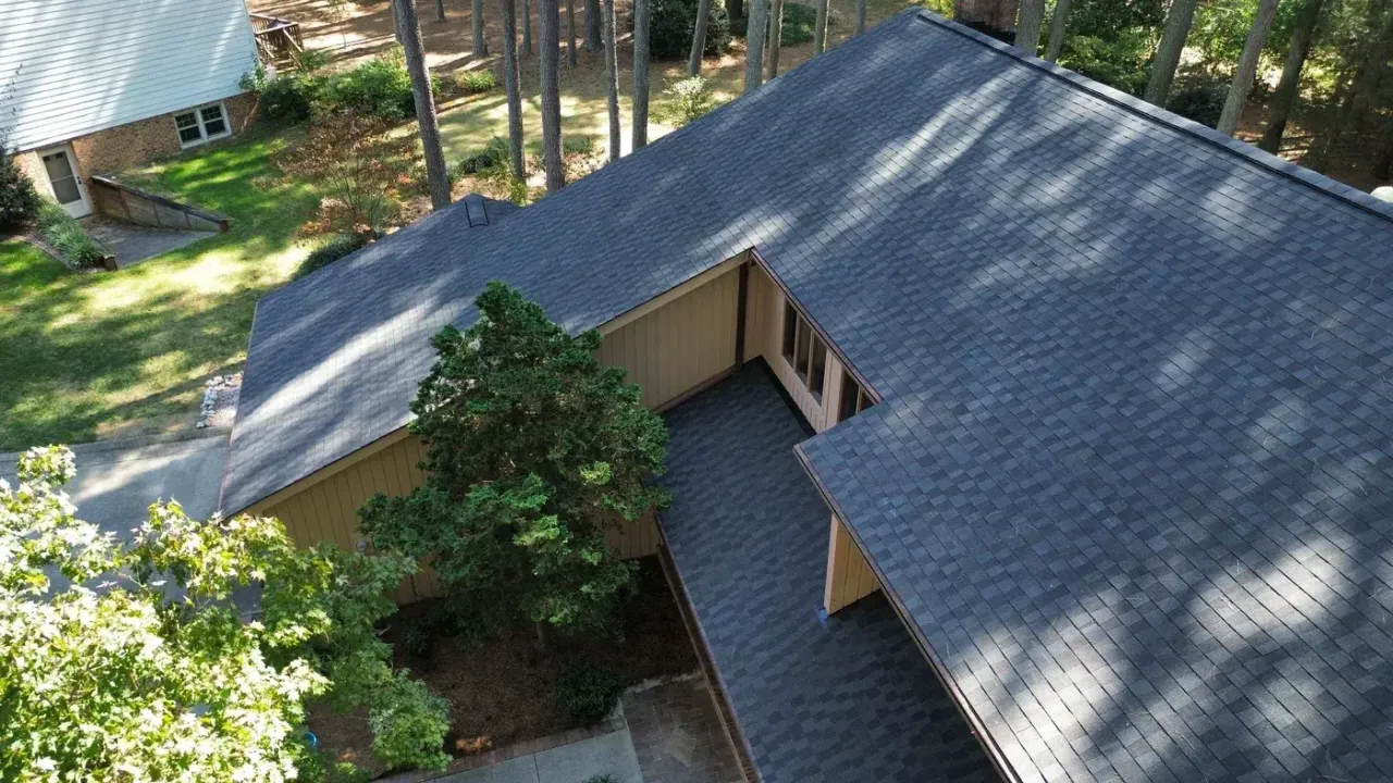Roof replacement on Abernathy Ct in Cary, NC, photo 8 of 11