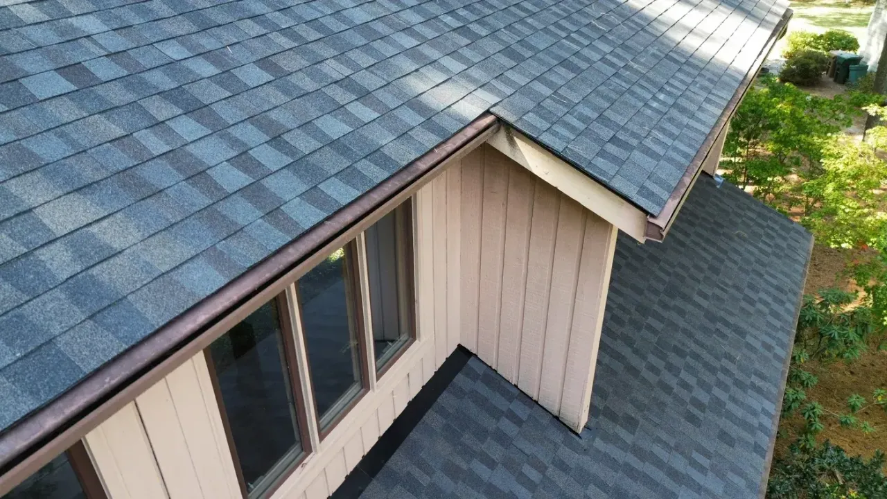 Roof replacement on Abernathy Ct in Cary, NC, photo 10 of 11