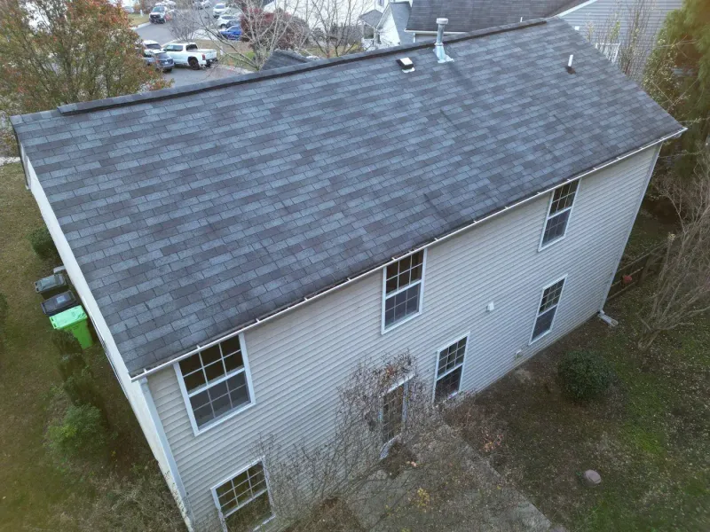 Roof replacement on Ashe Ridge Ln in Durham, NC, photo 2 of 10