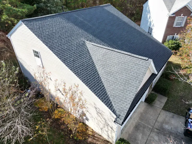 Roof replacement on Ashe Ridge Ln in Durham, NC, photo 9 of 10