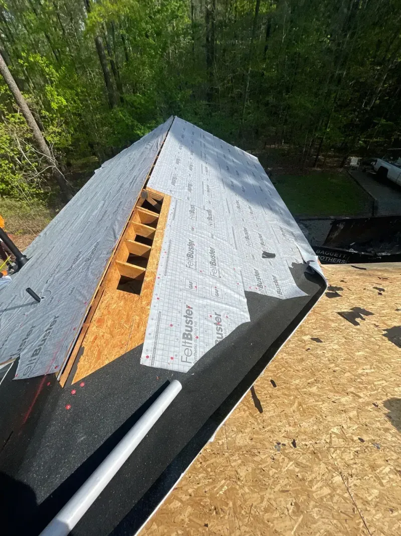 Roof replacement on Beaver Dam Rd in Chapel Hill, NC, photo 1 of 13