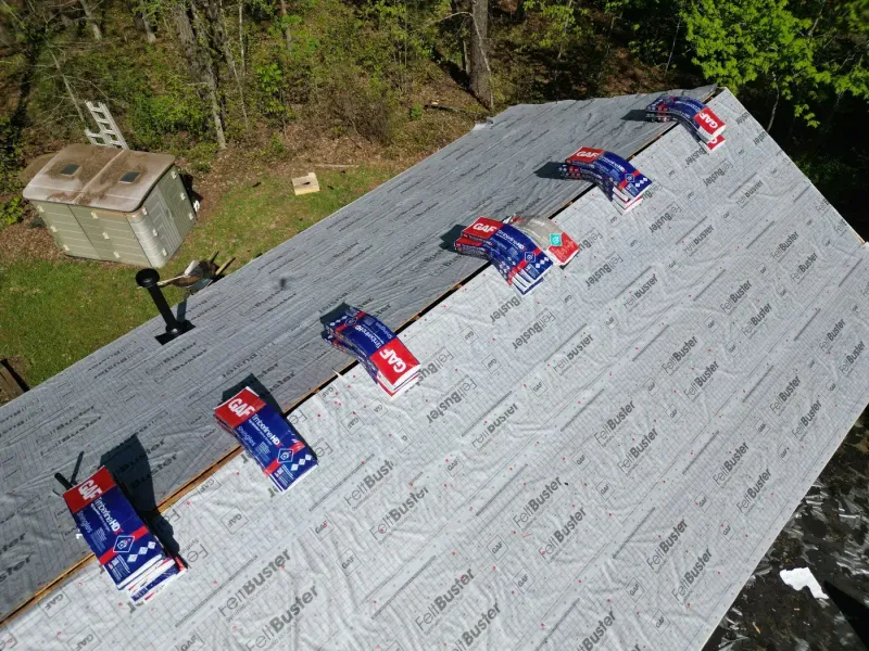 Roof replacement on Beaver Dam Rd in Chapel Hill, NC, photo 6 of 13