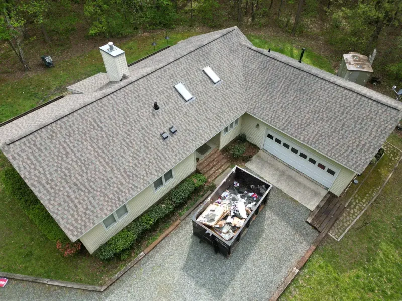 Roof replacement on Beaver Dam Rd in Chapel Hill, NC, photo 7 of 13