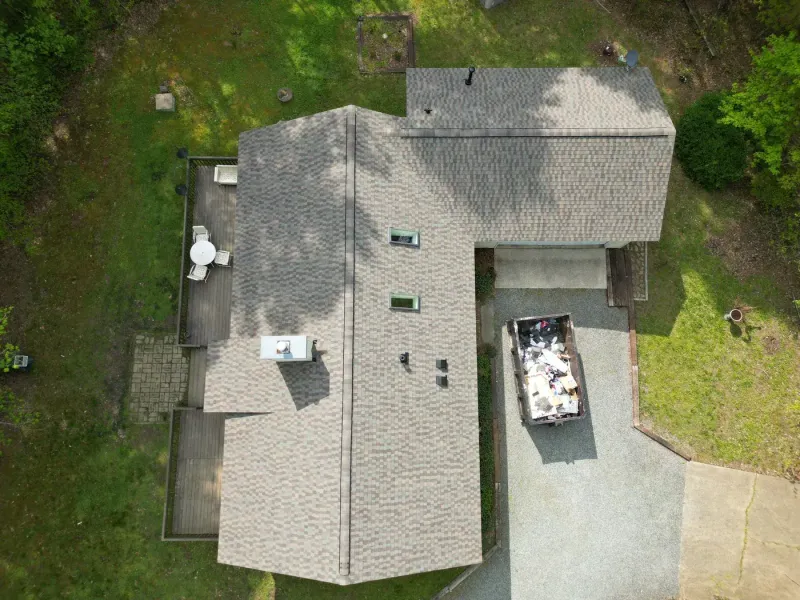 Roof replacement on Beaver Dam Rd in Chapel Hill, NC, photo 12 of 13