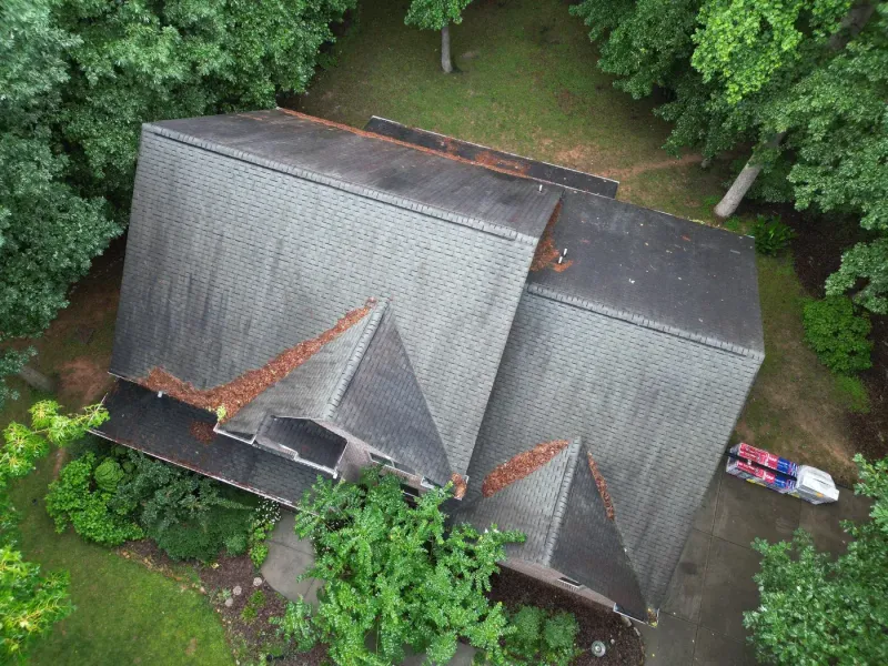 Roof replacement on Benning Cir in Clayton, NC, photo 2 of 9