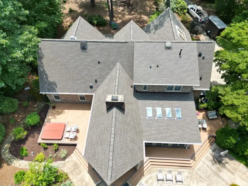 Roof replacement on Birkdale Ct in Fuquay-Varina, NC, photo 1 of 25