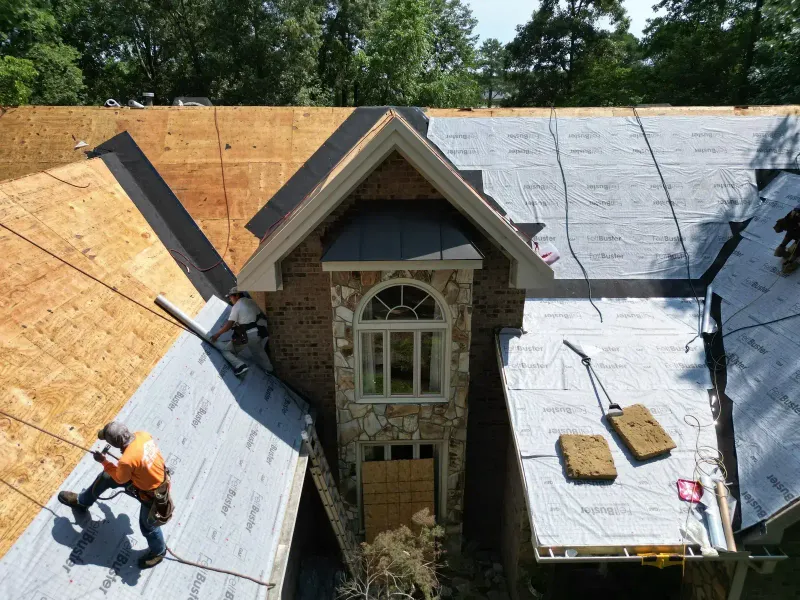 Roof replacement on Birkdale Ct in Fuquay-Varina, NC, photo 21 of 25