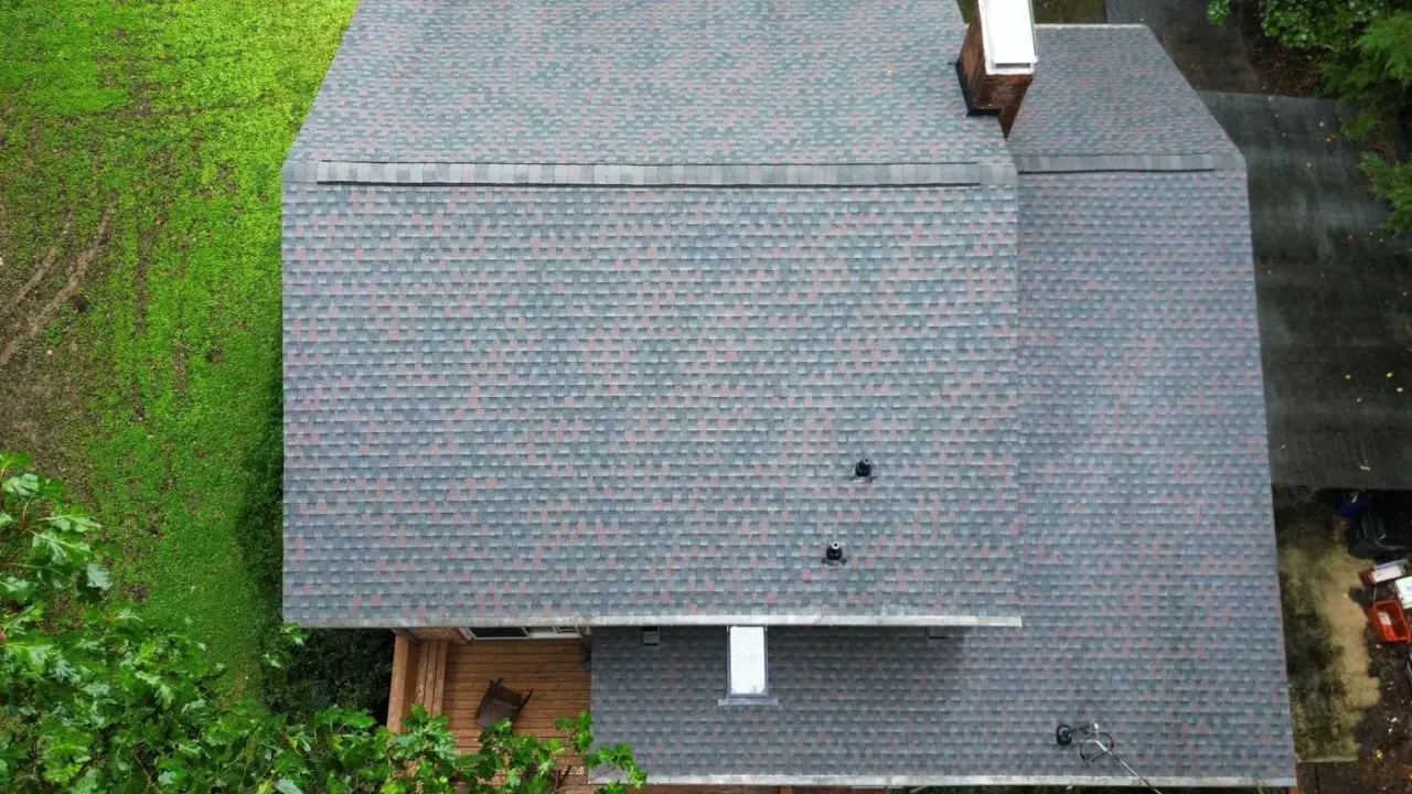 Roof replacement on Brandywine Rd in Chapel Hill, NC, photo 6 of 9