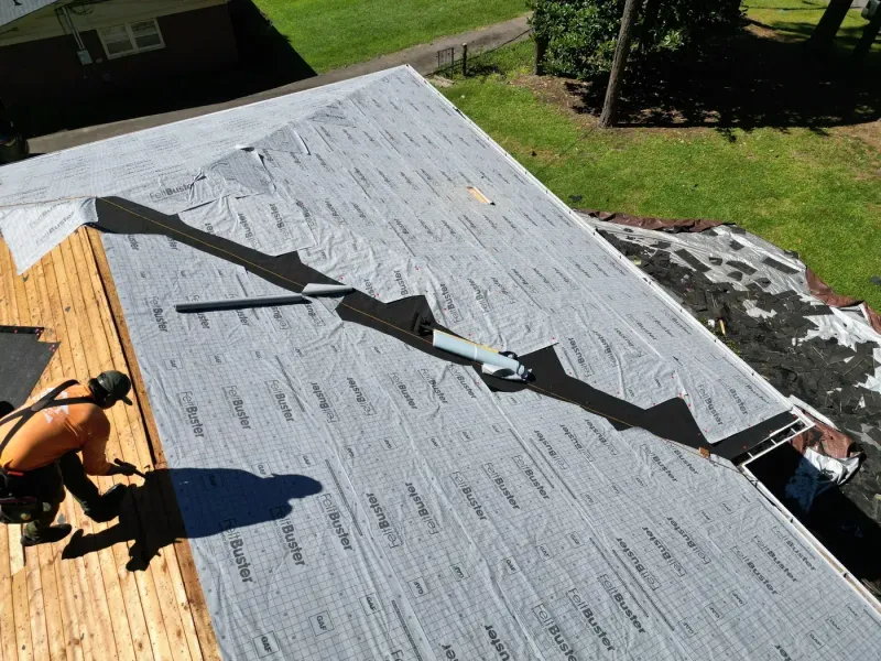 Roof replacement on Brinn Dr in Sanford, NC, photo 7 of 10