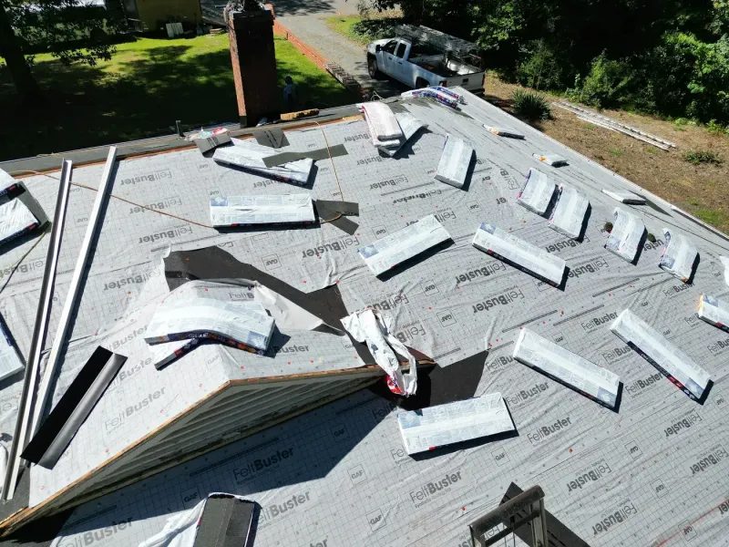 Roof replacement on Brinn Dr in Sanford, NC, photo 8 of 10