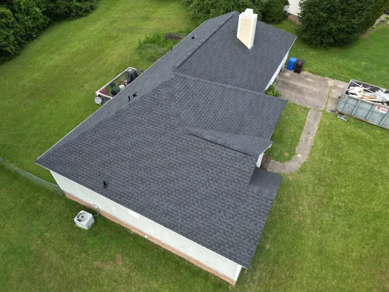 Roof replacement on Brookneal Cir in Angier, NC, photo 5 of 11