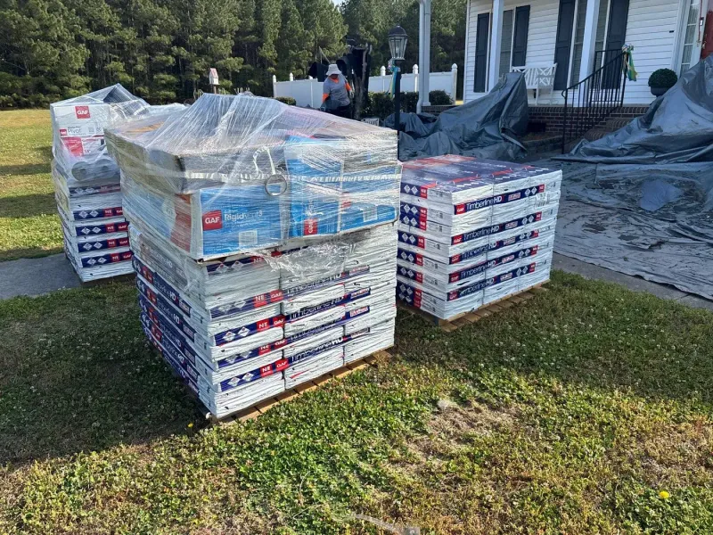 Roof replacement on C P Stewart Rd in Lillington, NC, photo 9 of 16