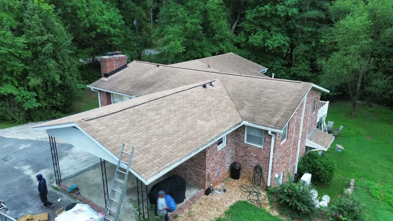 Roof replacement on Campbell Rd in Raleigh, NC, photo 1 of 10
