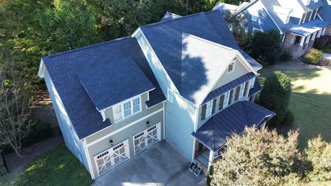 Roof replacement on Capulin Crest Rd in Apex, NC, photo 6 of 10