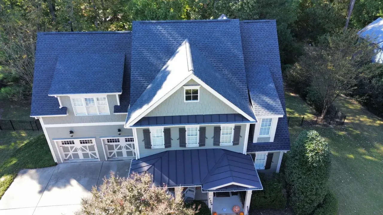 Roof replacement on Capulin Crest Rd in Apex, NC, photo 7 of 10