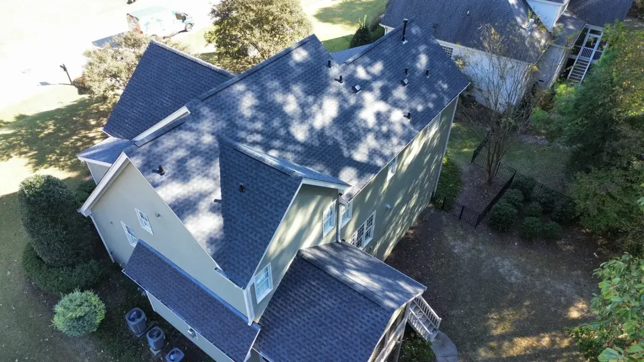 Roof replacement on Capulin Crest Rd in Apex, NC, photo 9 of 10