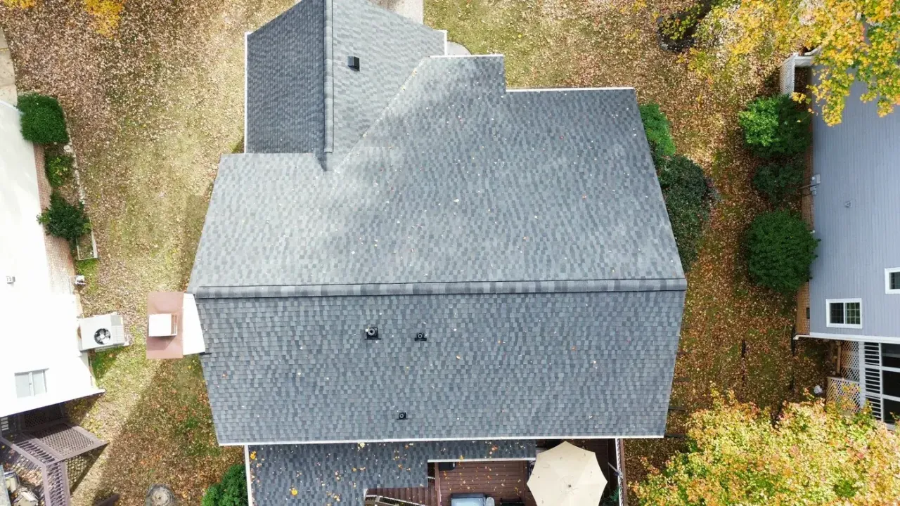 Roof replacement on Catherwood Pl in Cary, NC, photo 8 of 9