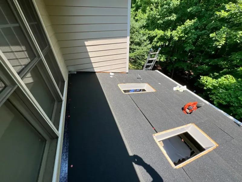 Roof replacement on Chesterfield Dr in Cary, NC, photo 4 of 9
