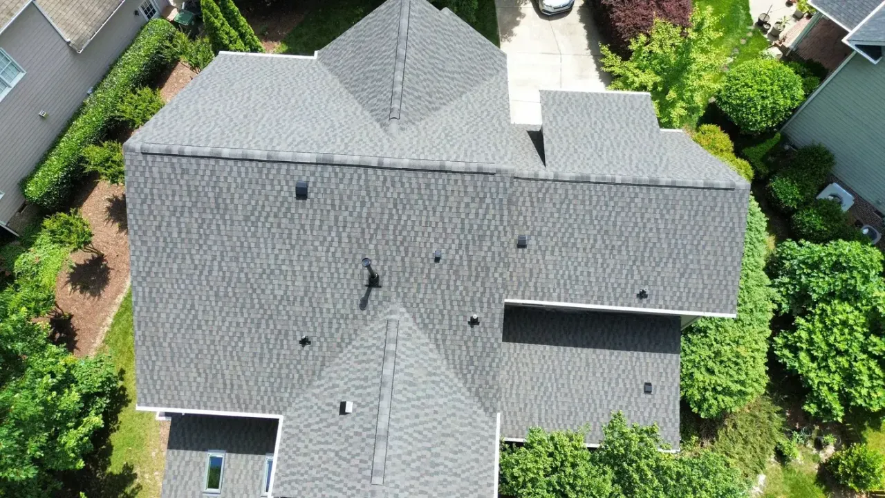 Roof replacement on Chesterfield Dr in Cary, NC, photo 8 of 9