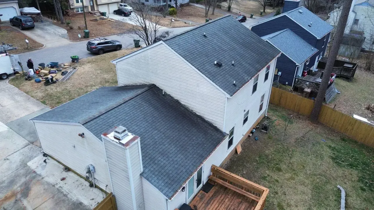 Roof replacement on Chevis Dr in Cary, NC, photo 3 of 15