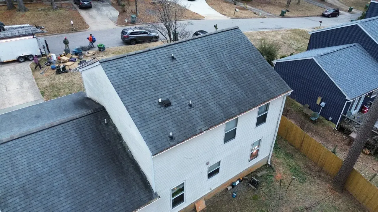 Roof replacement on Chevis Dr in Cary, NC, photo 4 of 15