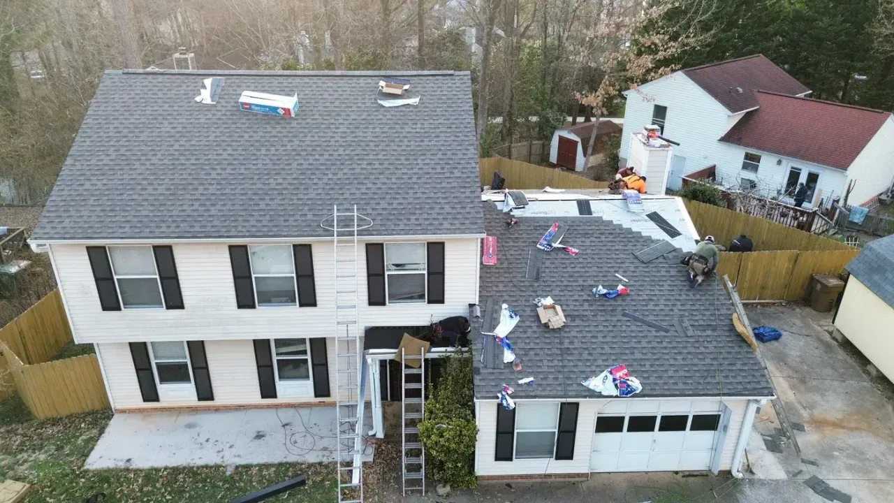 Roof replacement on Chevis Dr in Cary, NC, photo 8 of 15
