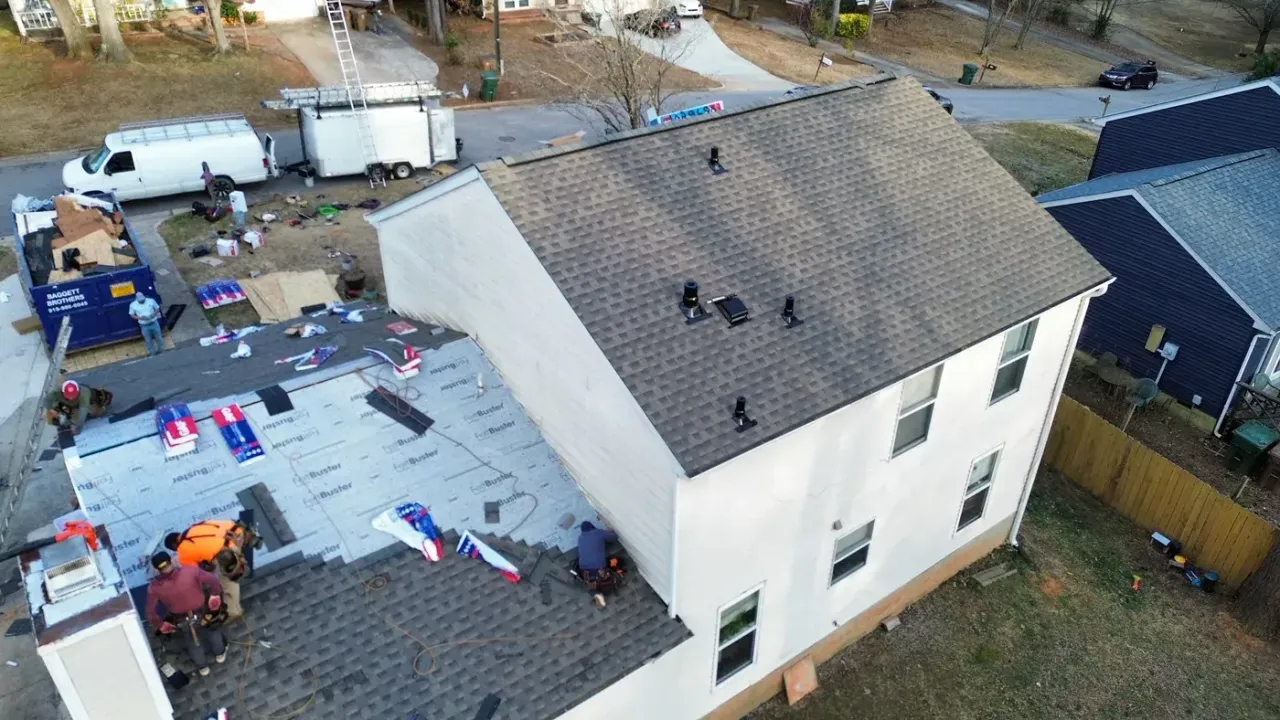 Roof replacement on Chevis Dr in Cary, NC, photo 9 of 15