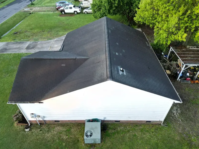 Roof replacement on Chinaberry Ln in Angier, NC, photo 1 of 8