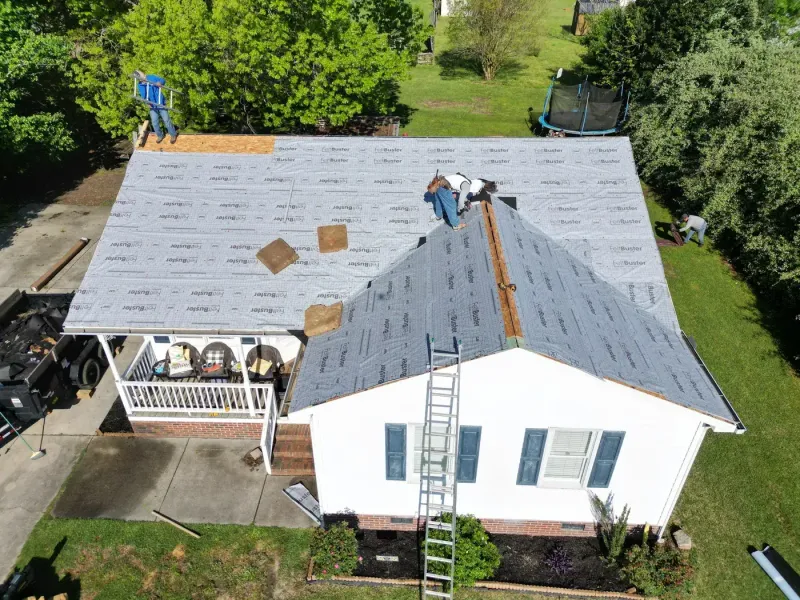 Roof replacement on Chinaberry Ln in Angier, NC, photo 4 of 8