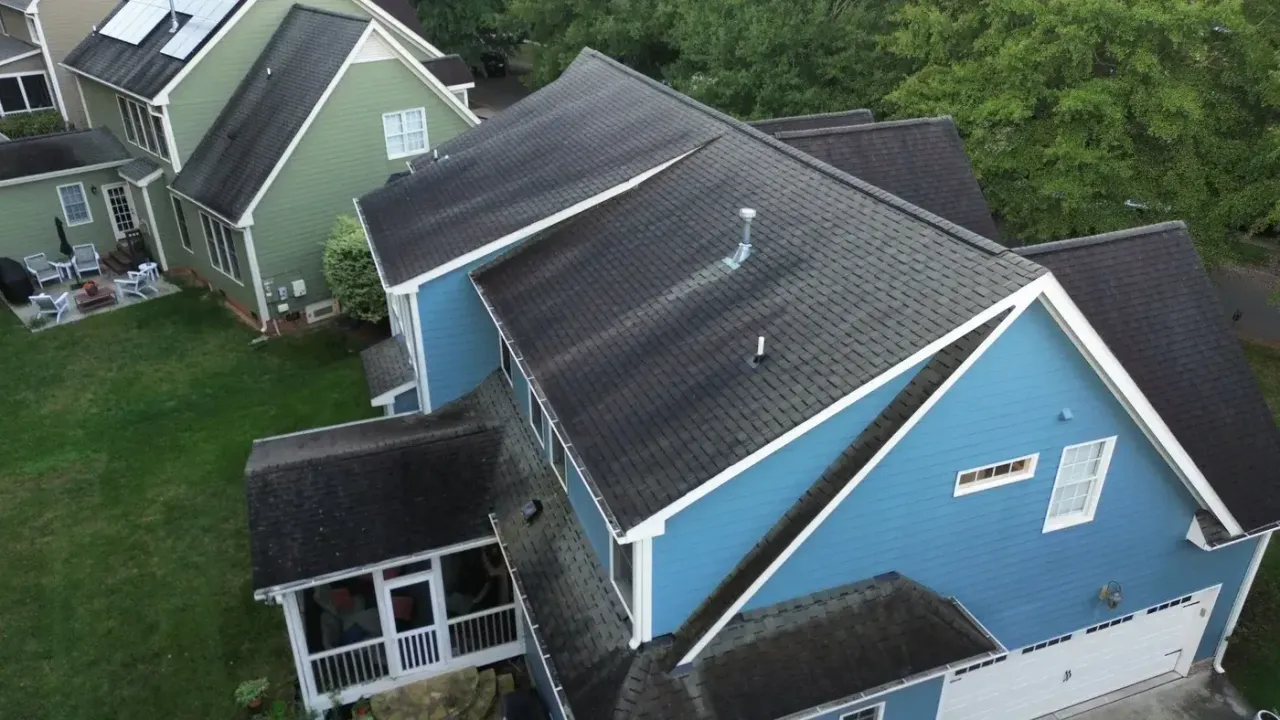 Roof replacement on Chrismill Ln in Holly Springs, NC, photo 3 of 10