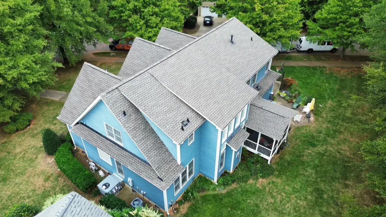 Roof replacement on Chrismill Ln in Holly Springs, NC, photo 8 of 10