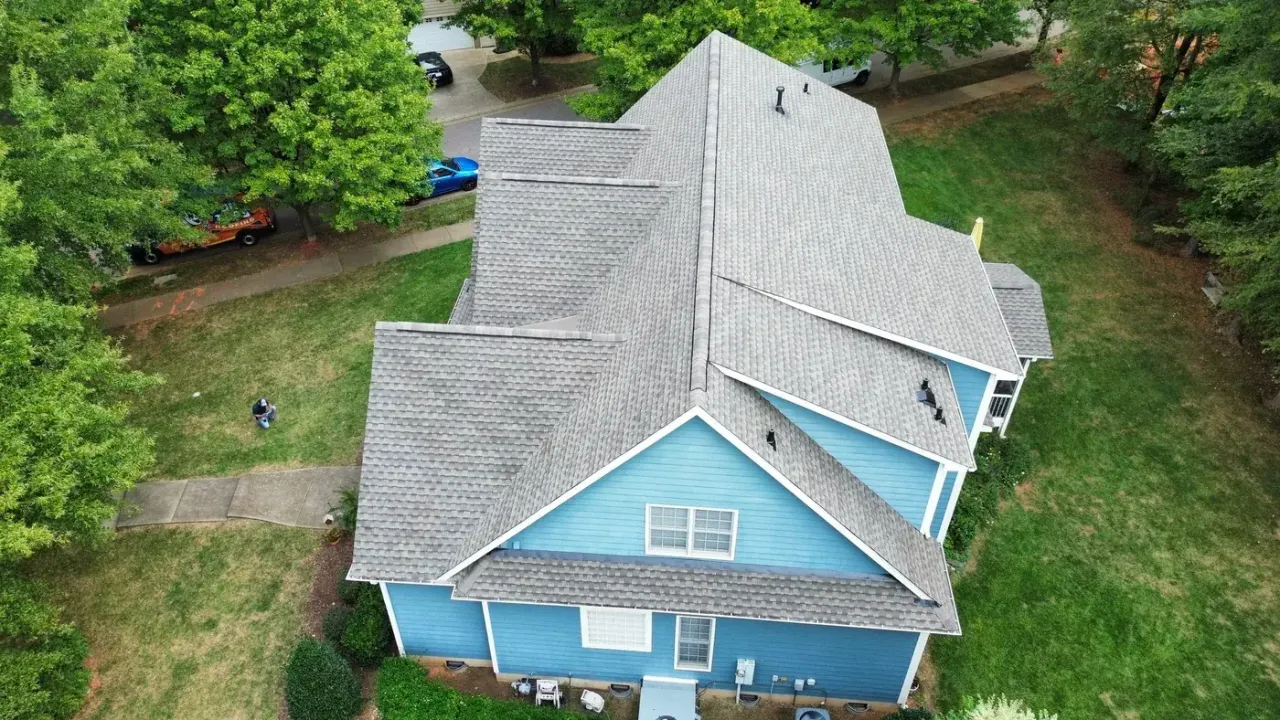 Roof replacement on Chrismill Ln in Holly Springs, NC, photo 9 of 10
