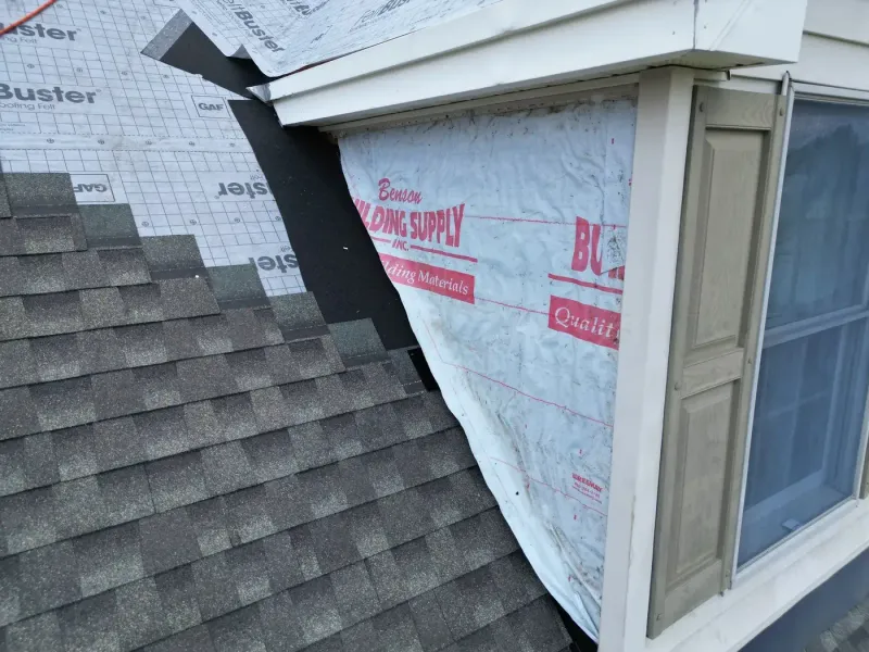 Roof replacement on Christmas Tree Rd in Dunn, NC, photo 5 of 11
