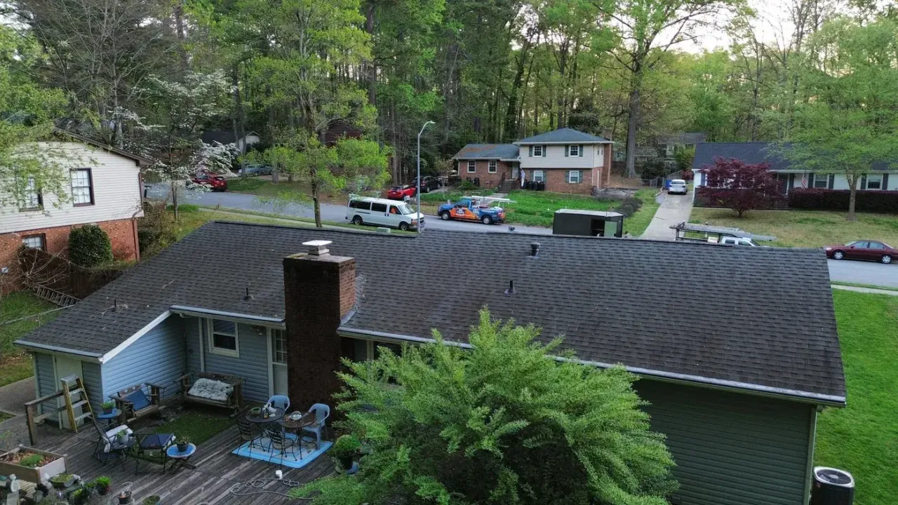 Roof replacement on Claymore Dr in Garner, NC, photo 2 of 10