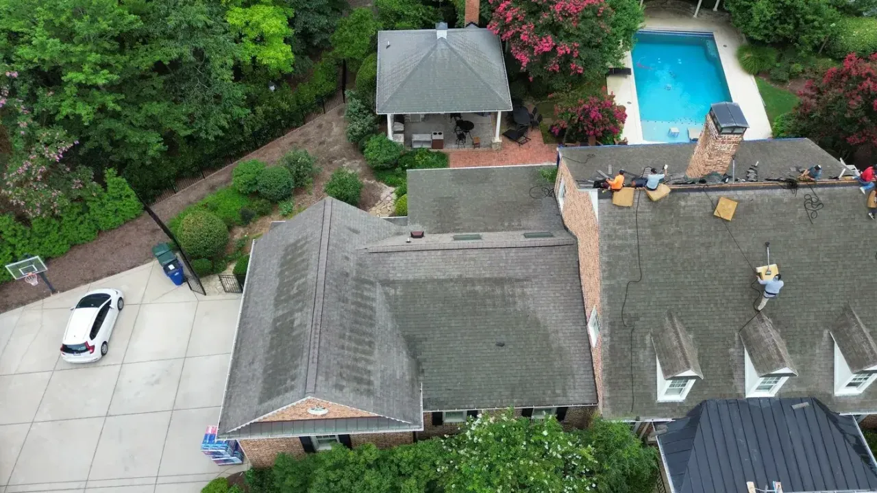 Roof replacement on Cook Ridge Ct in Raleigh, NC, photo 4 of 10