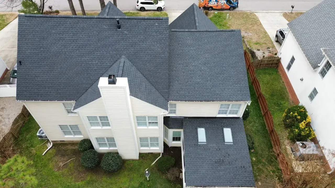 Roof replacement on Council Gap in Cary, NC, photo 6 of 10