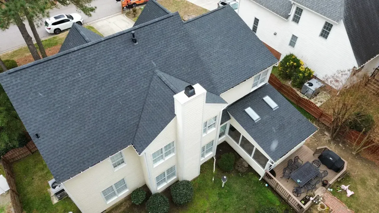 Roof replacement on Council Gap in Cary, NC, photo 7 of 10