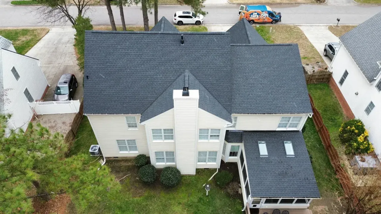 Roof replacement on Council Gap in Cary, NC, photo 8 of 10