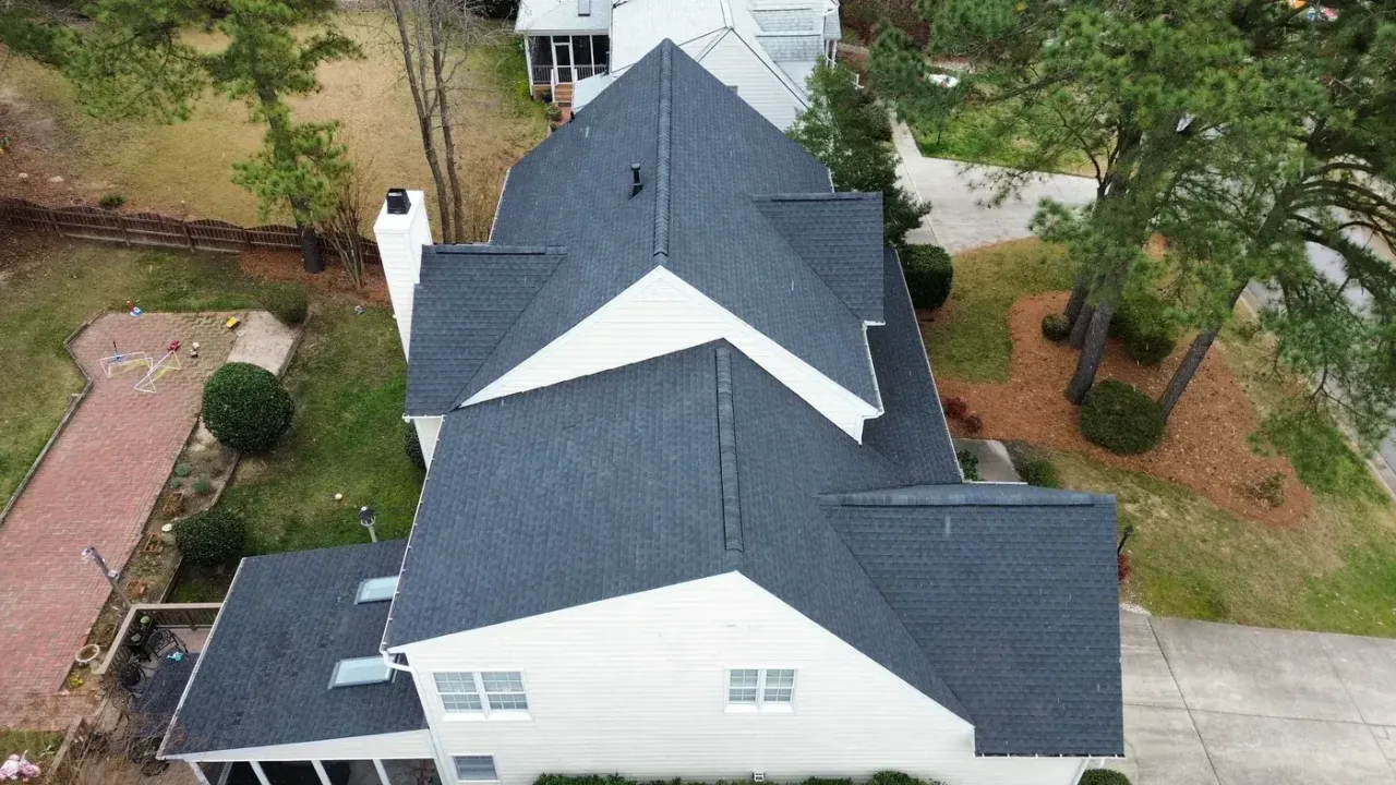 Roof replacement on Council Gap in Cary, NC, photo 9 of 10