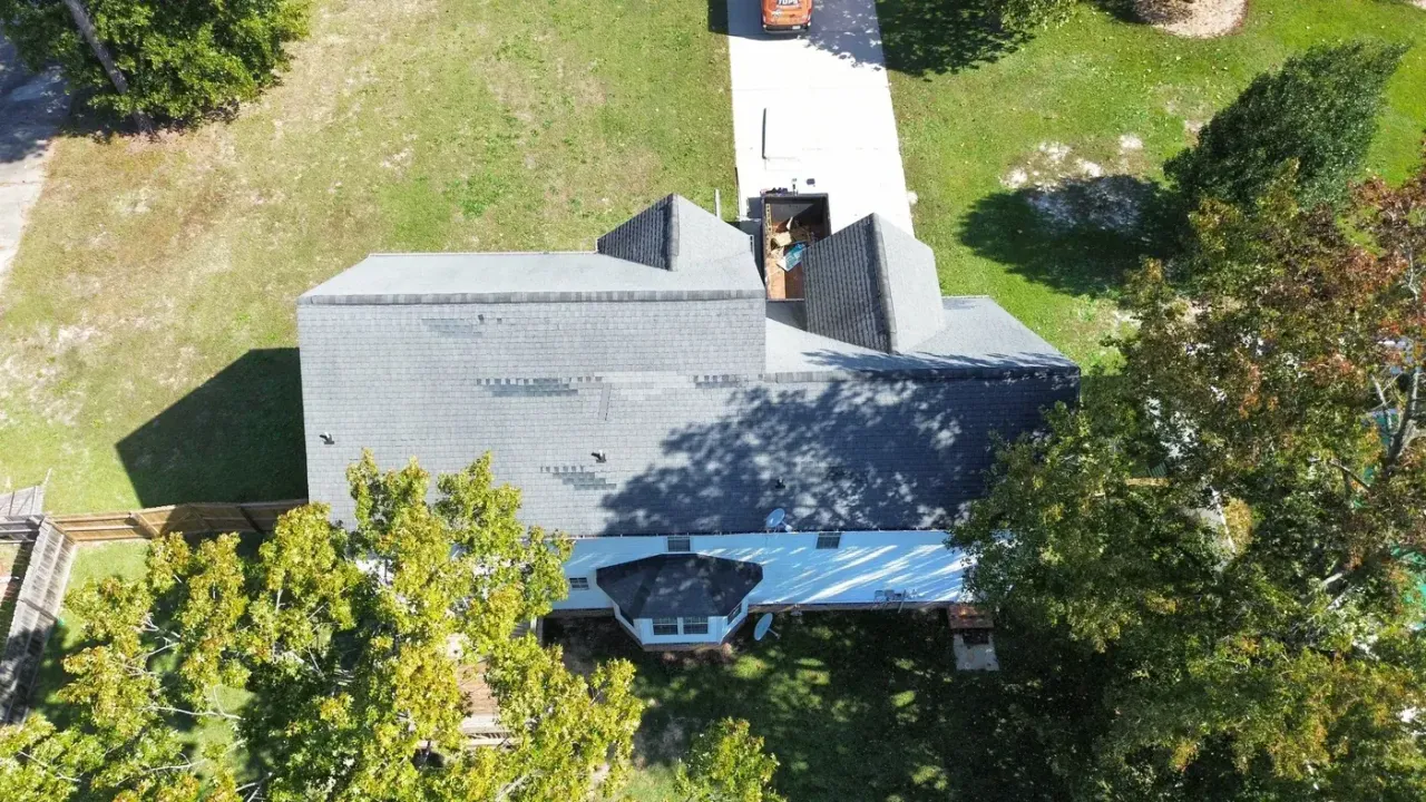 Roof replacement on Crystal Spring Dr in Sanford, NC, photo 3 of 8