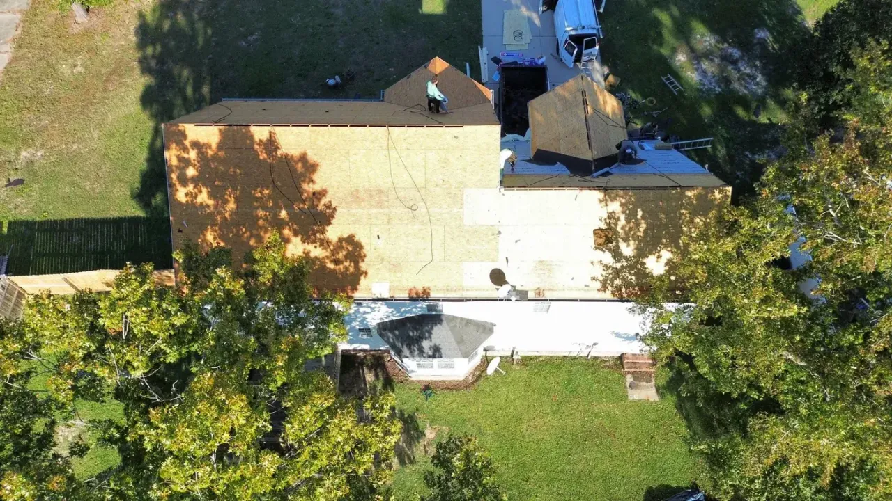 Roof replacement on Crystal Spring Dr in Sanford, NC, photo 4 of 8
