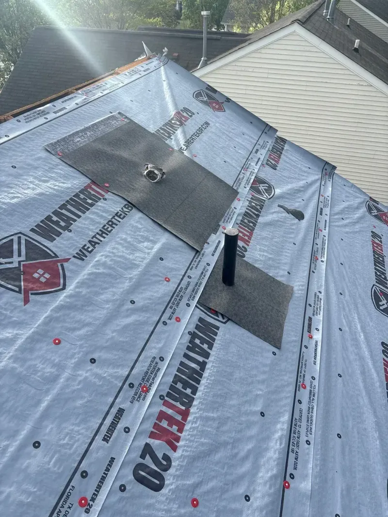 Roof replacement on Day Flower Dr in Clayton, NC, photo 6 of 13