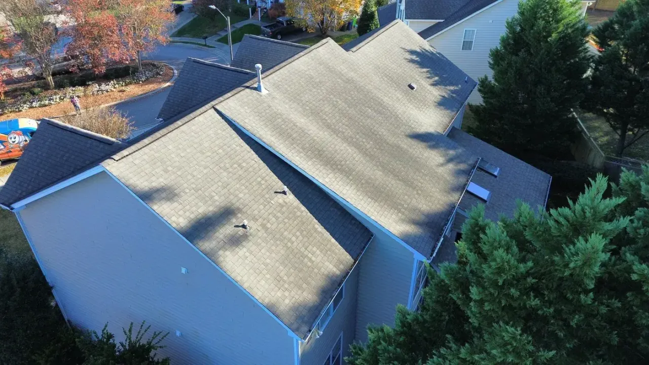 Roof replacement on Debmoor Place in Raleigh, NC, photo 2 of 10