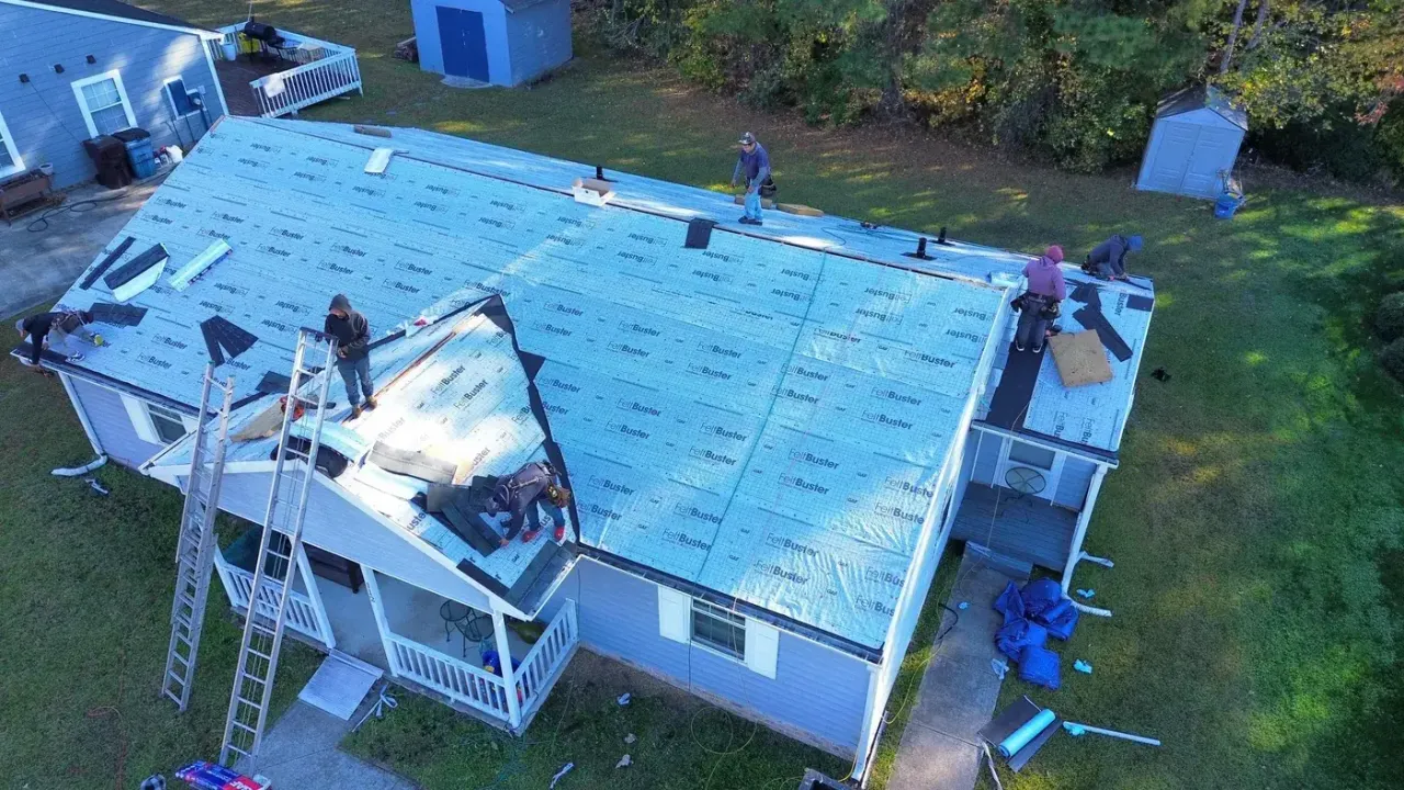 Roof replacement on Deep Forest Dr in Durham, NC, photo 5 of 10