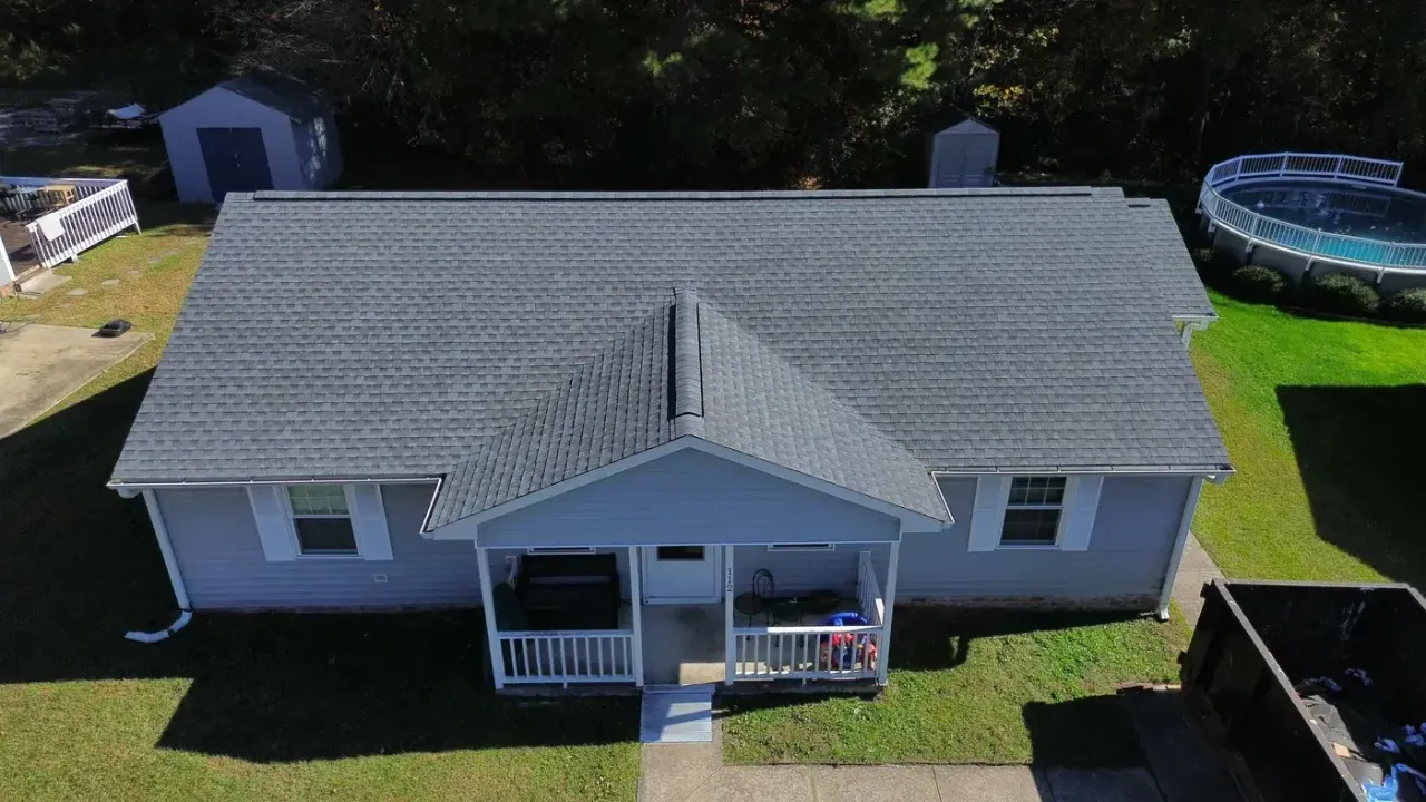 Roof replacement on Deep Forest Dr in Durham, NC, photo 8 of 10