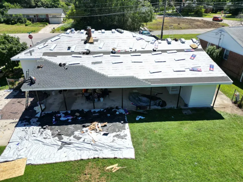 Roof replacement on Duke Homestead Rd in Durham, NC, photo 6 of 10