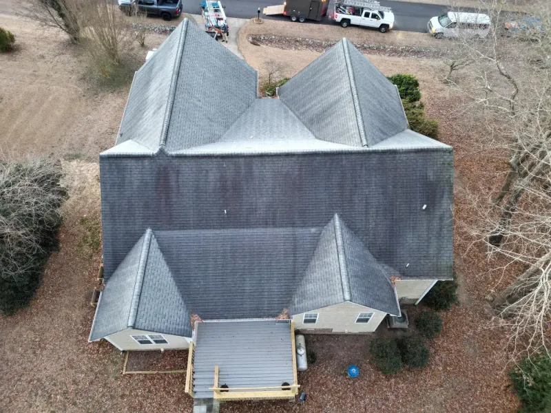 Roof replacement on Eagle Point Ln in Clayton, NC, photo 4 of 8