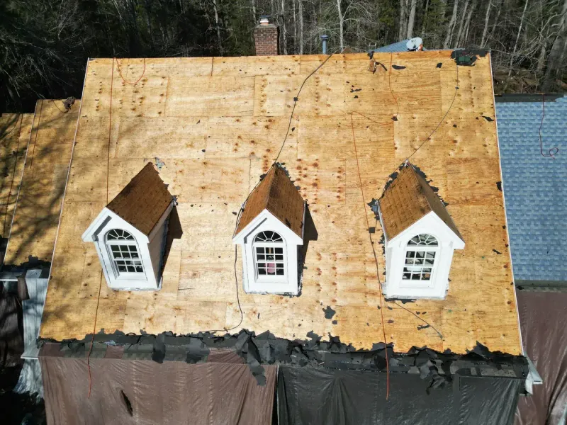 Roof replacement on Ericka Dr in Hillsborough, NC, photo 5 of 9