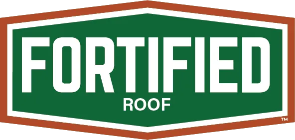 FORTIFIED Roof program logo, a designation of the Insurance Institute for Business &amp; Home Safety