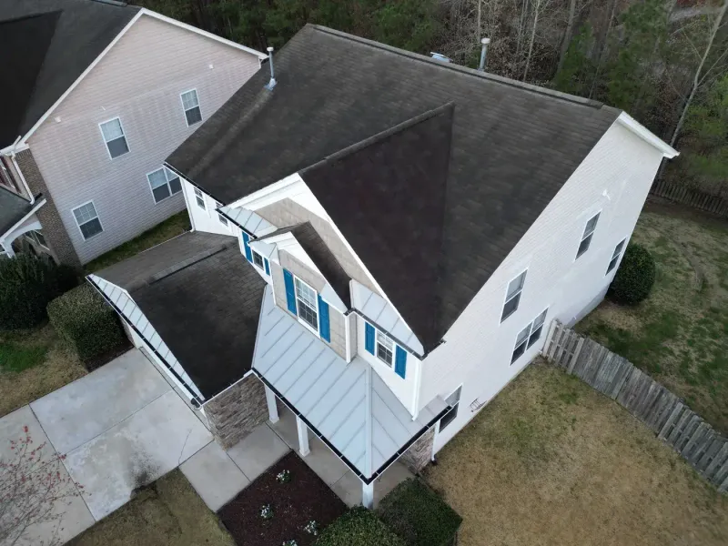 Roof replacement on Georgetown Dr in Clayton, NC, photo 2 of 10